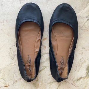Lucky brand leather ballet flats size 6